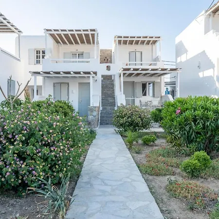 Sea Side Apartments In Ornos Beach Exterior photo